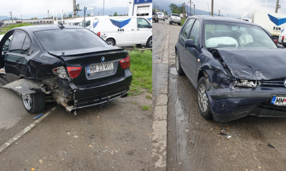 Vești proaste primite chiar în fața sediului unei firme de curierat