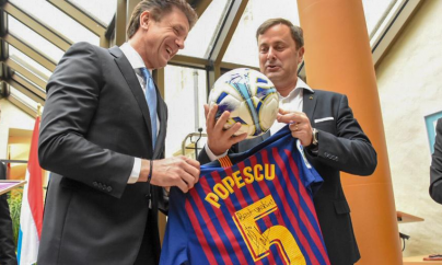 Maramureșeni care au susținut un meci pentru promovare, disputat pe teren neutru