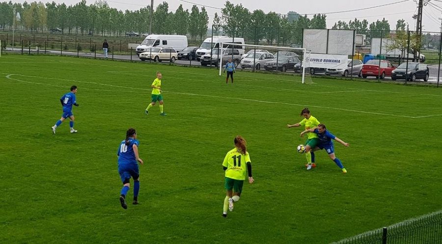 Victorie a fotbalistelor de la Independența Baia Mare, una cu dublu hat-trick