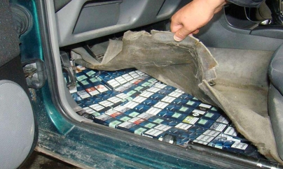 Țigariada la graniță și în tren