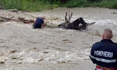 La Săcel, prima victimă a viiturilor: un bărbat de 63 de ani