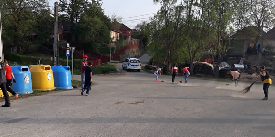 Ecologizare în Satu Nou de Jos