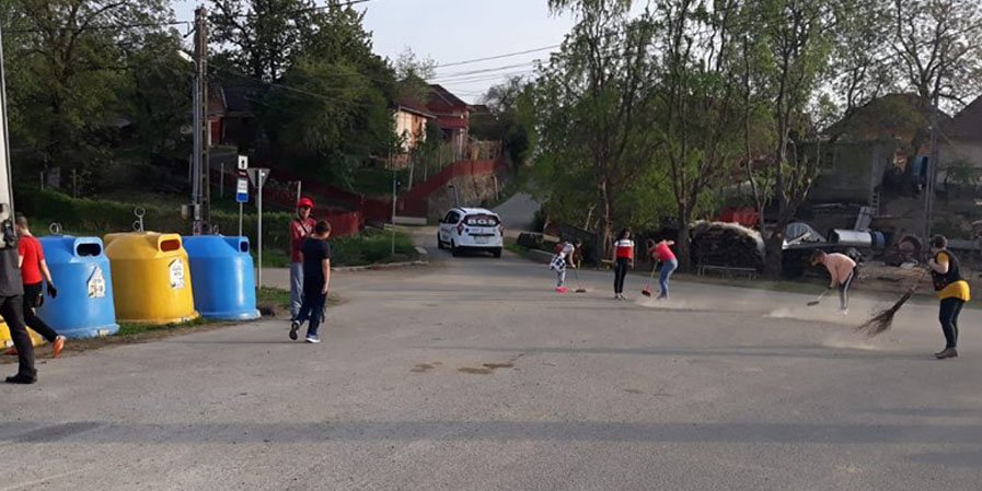 Ecologizare în Satu Nou de Jos