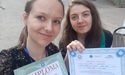 Toate elevele participante la  faza națională a Concursului Interdisciplinar „Cultură şi spiritualitate românească” au luat premii