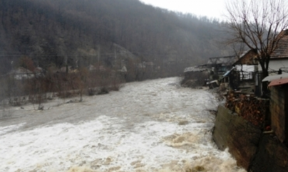 Risc de depășire a cotelor de pericol în bazinele hidrografice Iza și Vișeu