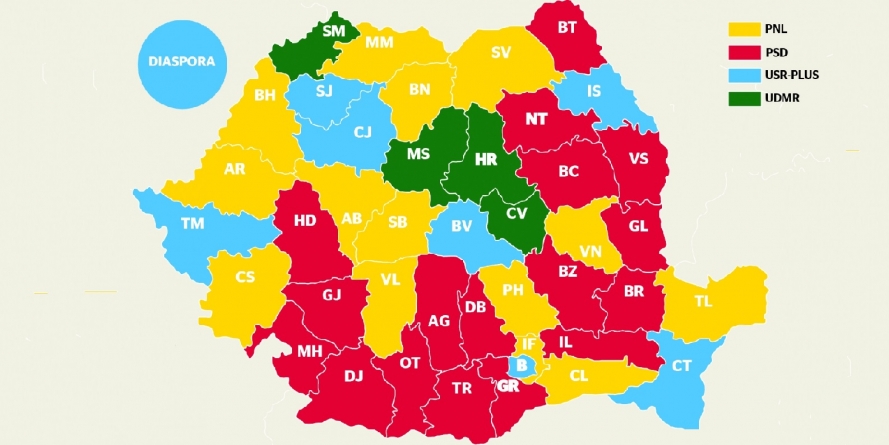Rezultatele finale oficiale ale alegerilor europarlamentare 2019