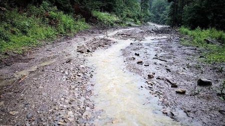 Alerte hidrologice pentru Maramureș: coduri galbene și portocalii