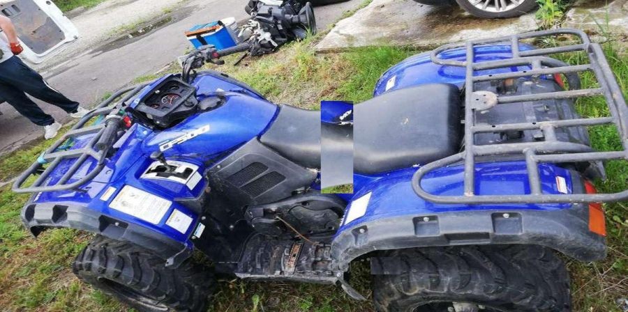 ATV furat din Marea Britanie, depistat în vamă