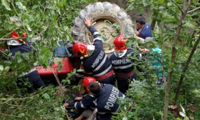 Tragedie în Bărsana: tatăl a patru copii, strivit sub tractor