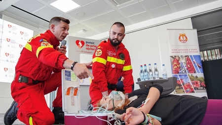 “Fii salvator!” – un program de dotări cu echipamente avansate de asistență medicală de urgență