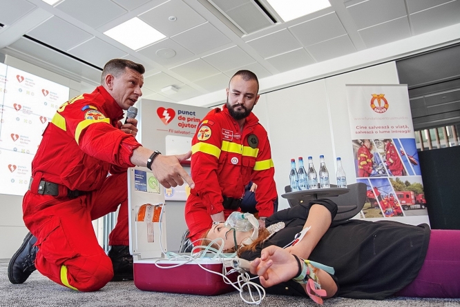 “Fii salvator!” – un program de dotări cu echipamente avansate de asistență medicală de urgență