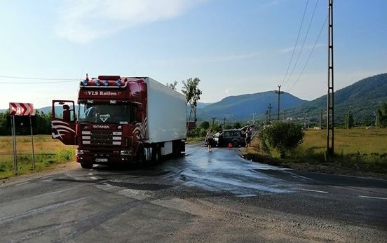 Două accidente – unul în Baia Mare și un altul în Satu Nou de Jos