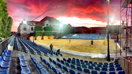 Finala Campionatului European de Handbal pe Plajă are loc în Baia Mare. în perioada 6-9 iunie