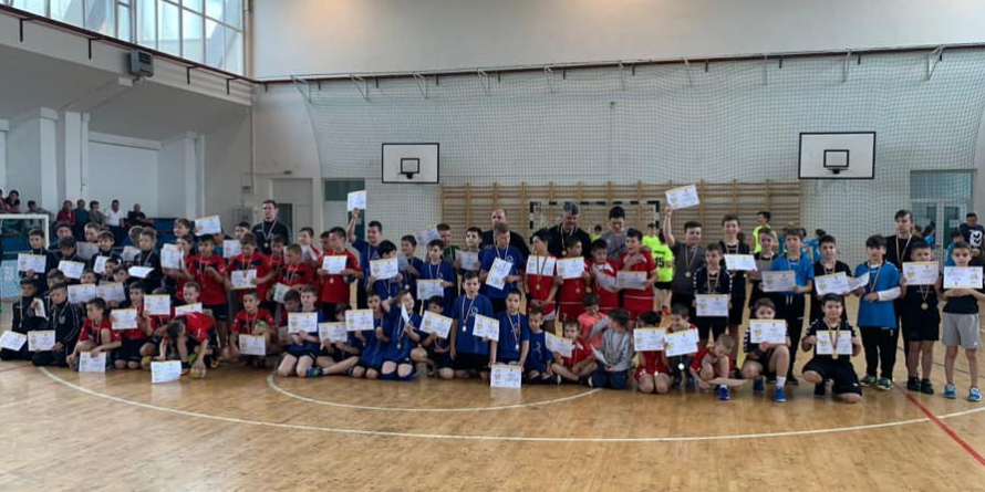 Toți copiii au fost desemnați câștigători ai Festivalului Național de Handbal (GALERIE FOTO)