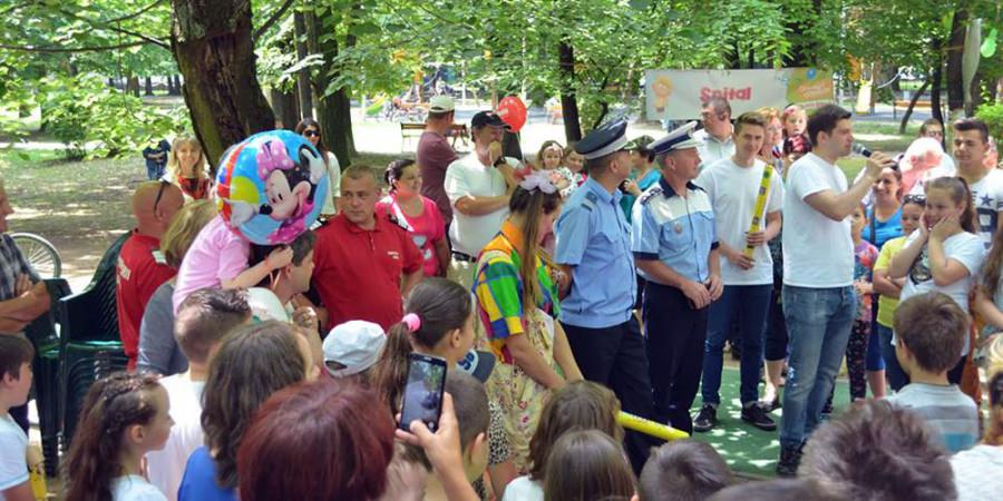„Orășelul copiilor” în Parcul ”Regina Maria”