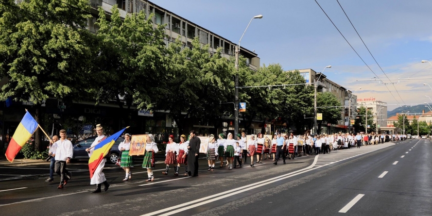 Programul Procesiunii de Rusalii din Baia Mare