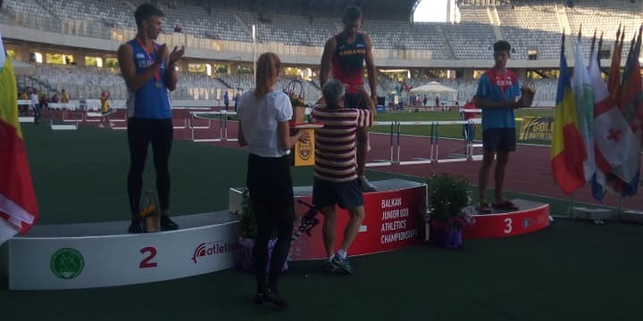 Andrei Poci a devenit campion balcanic la decatlon