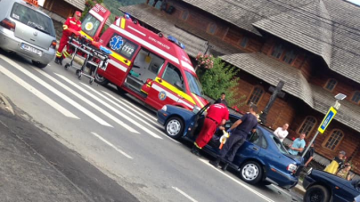 Inaugurare de hypermarket cu inaugurare de accident la trecerea de pieton