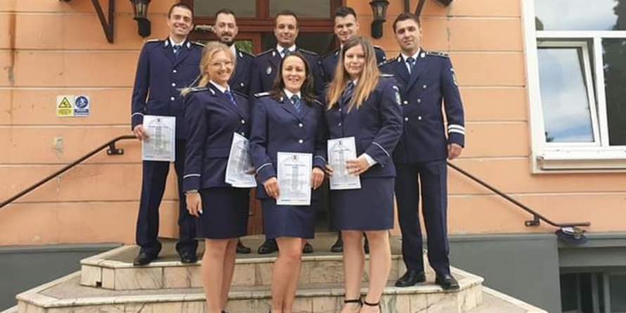 A plouat cu felicitări la IPJ Maramureș