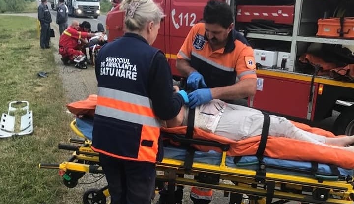 Doi maramureșeni care chiar au avut ghinion în 13 iulie, încă de dimineață (GALERIE FOTO)