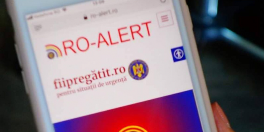 IGSU recomandă să nu dezactivăm opţiunea de primire a mesajelor RO-ALERT