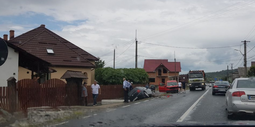 Coliziune în Vadu Izei (VIDEO)
