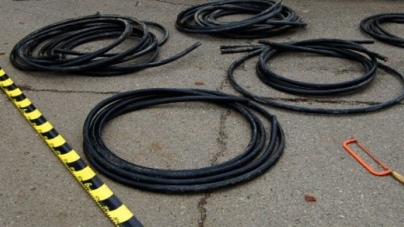 Un tânăr maramureșean a furat 40 de kilograme de cabluri electrice din cupru