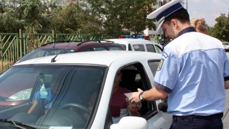 Acțiune pentru combaterea vitezei; S-au dat amenzi de peste 32.000 de lei