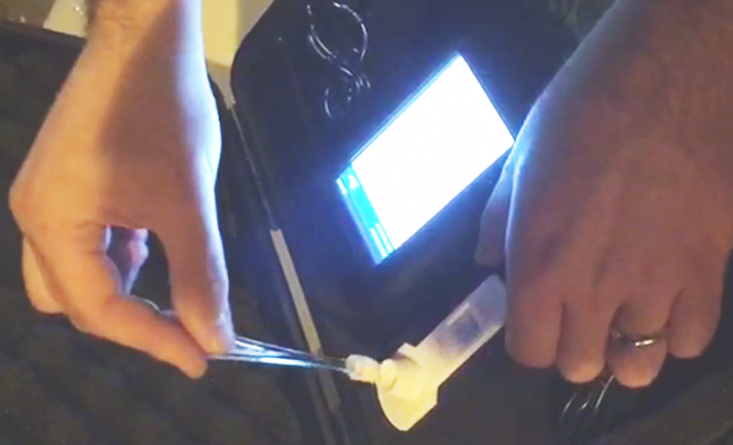 Tânără prinsă drogată la volan