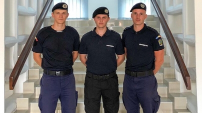 Stundenți în practică la Jandarmeria Maramureș