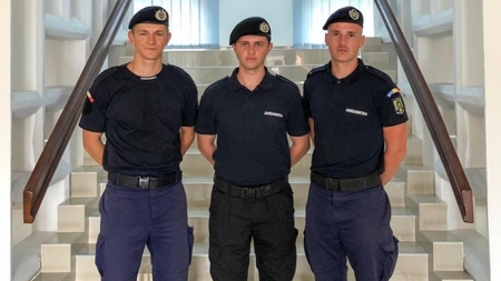 Stundenți în practică la Jandarmeria Maramureș