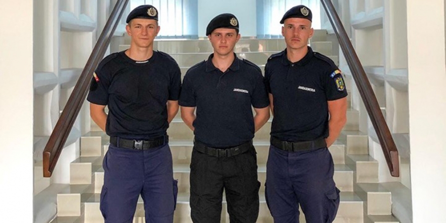 Stundenți în practică la Jandarmeria Maramureș