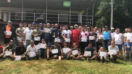84 de participanți la concursul de pescuit de la Lacul Nistru