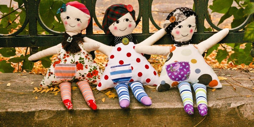 Atelier de confecționare de păpuși la Carrefour