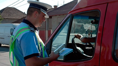 Și la 13.000 lei a ajuns câte o amendă aplicată în săptămâna „Truck & bus”