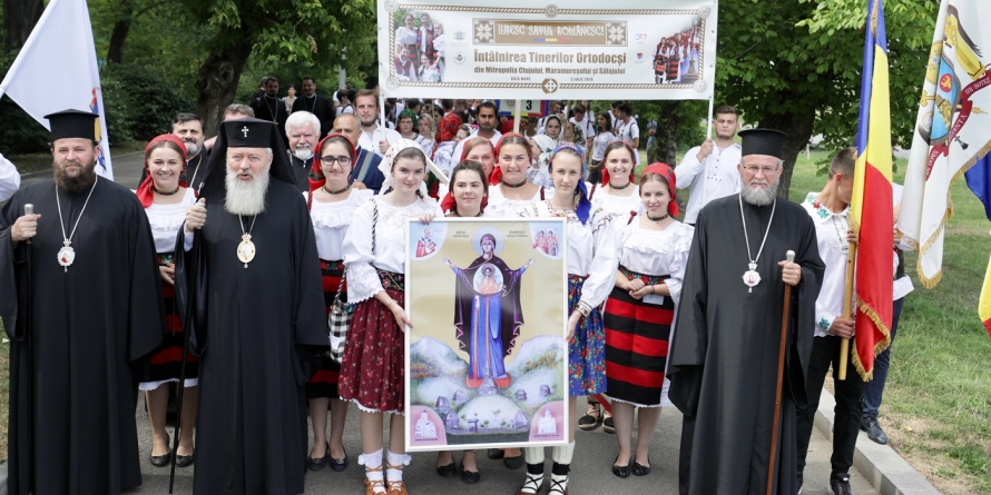 „Procesiunea bucuriei” la Baia Mare (GALERIE FOTO)