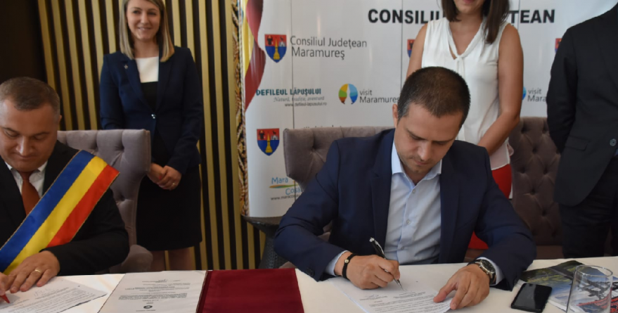 Eveniment pentru Borșa: s-a semnat contractul de finanțare pentru telegondola și pârtia olimpică