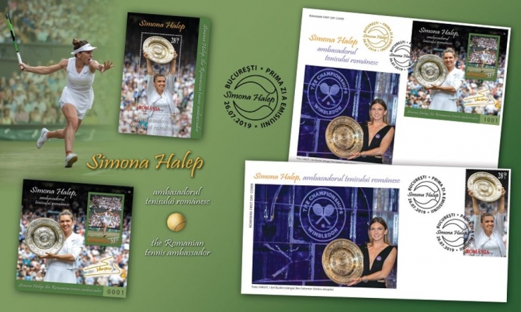 Timbre cu Simona Halep