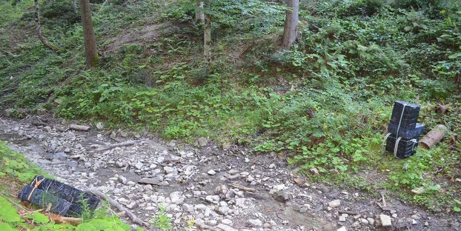 A primit amendă de 10 ori mai mare decât valoarea țigărilor de contrabandă pe care le transporta