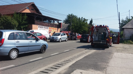 În Tăuții de Sus, patru mașini avariate la (modul) ”Profi”