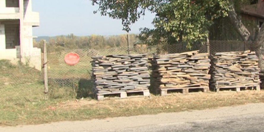 Furau andezit dintr-o arie naturală protejată