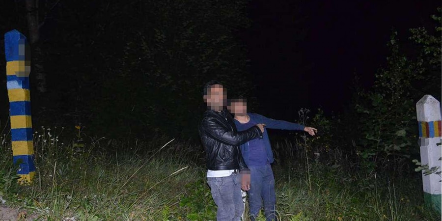Pakistanezi care au trecut ilegal granița, prinși de lucrători ai ITPF Sighet