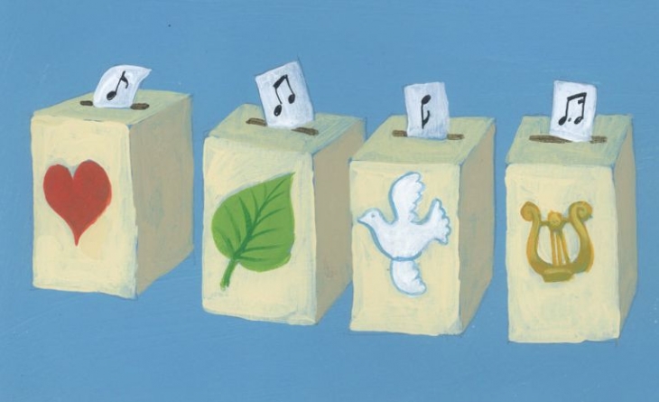 Românii, invitați să voteze cele şase piese care vor reprezenta țara în Cartea de cântece a UE