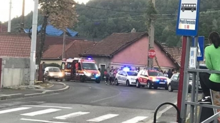 Zbor deasupra unei țevi de gaz