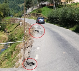 Te crucești cum se rezolvă problema alunecărilor de teren de pe DJ 188!