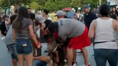 Din ciclul ”viața bate filmul”: încăierare generală pe o stradă din Șomcuta Mare