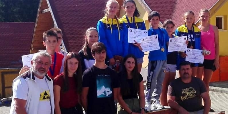 10 medalii pentru CSȘ Baia Sprie, la biatlon cros și role