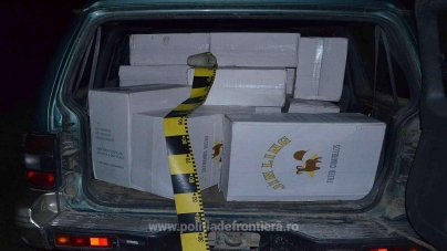 Urmărire cu împușcături – un contrabandist a sărit din mașină din mers