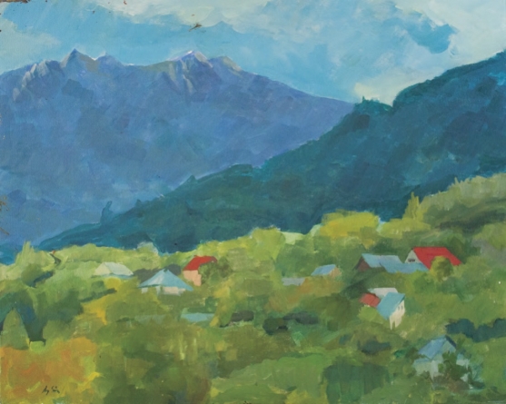 Expoziție cu lucrările artiștilor participanți la Tabăra Internațională Culori Unite în Maramureș