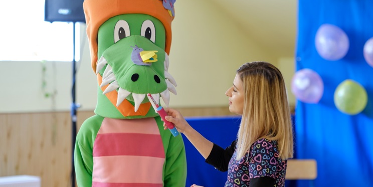 “Dințișorii veseli” ajung și la preșcolarii băimăreni